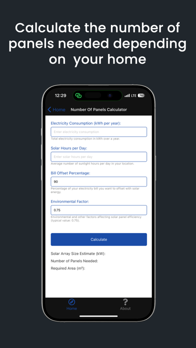 Solar Panel Installer Screenshot