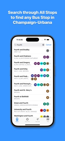 UIUC Bus screenshot