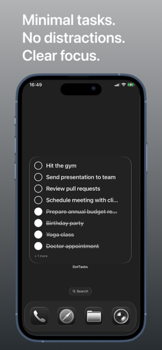 DotTasks. Screenshot 1 of 3