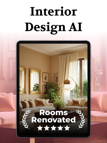 RoomGPT - Interior Design AI iPad screenshot