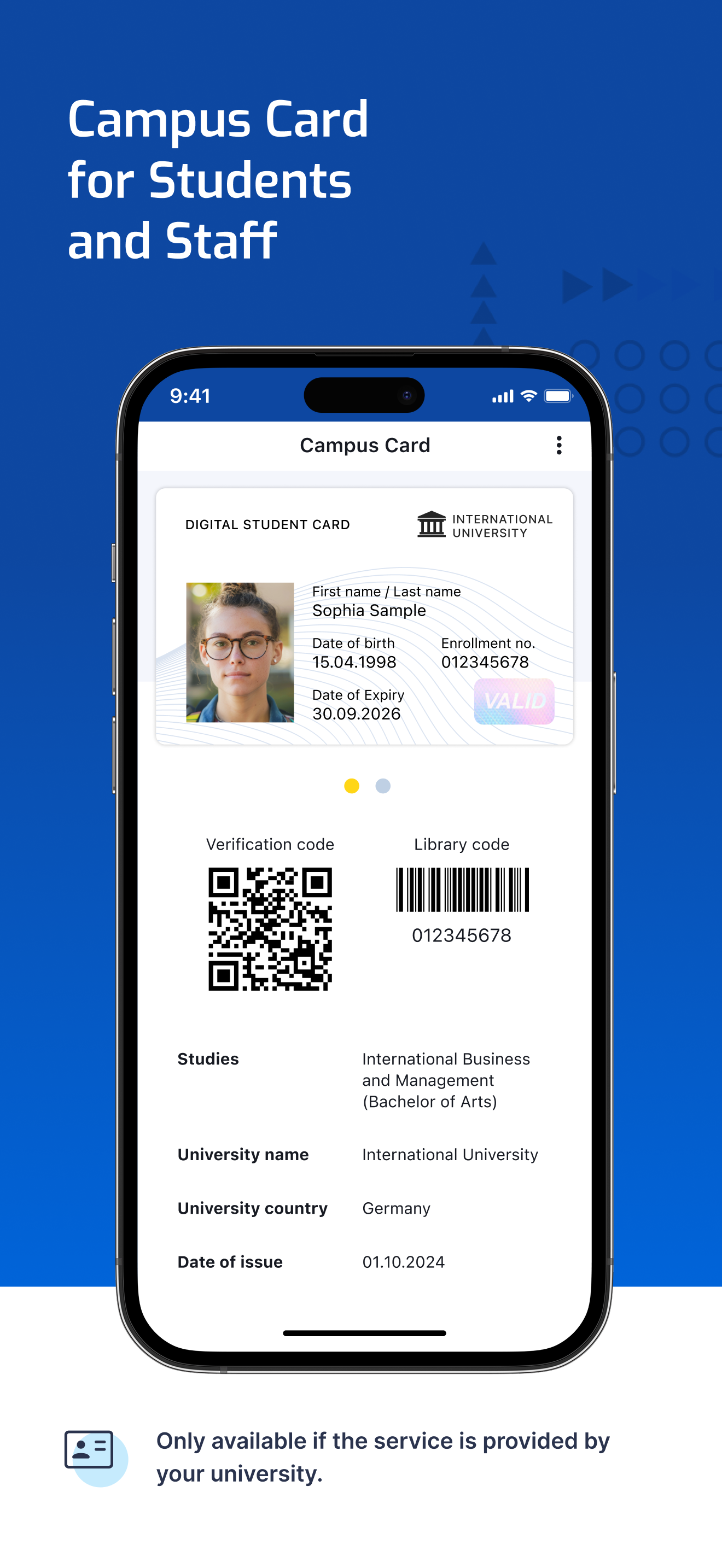 Digital Campus Card
