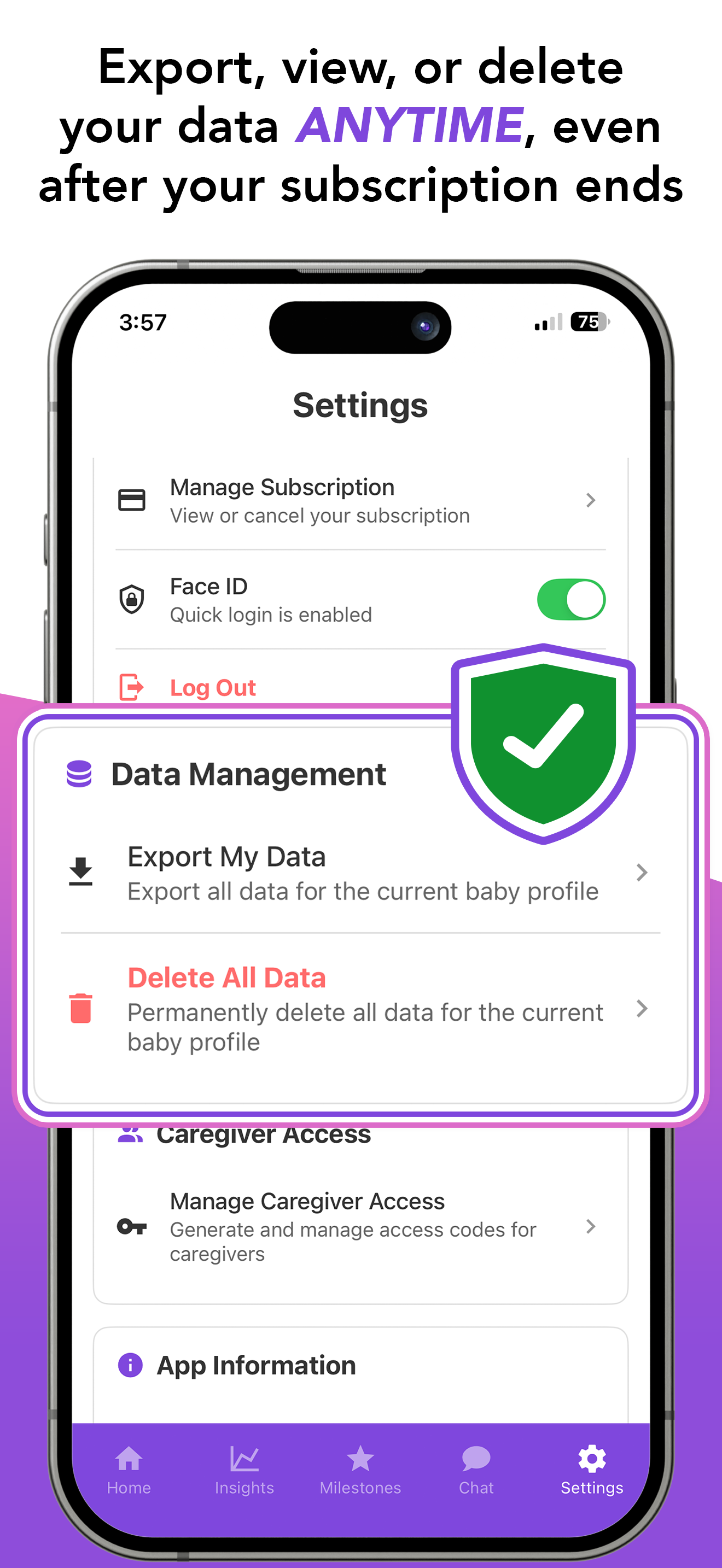Infant Insight: Baby Tracker screenshot 8