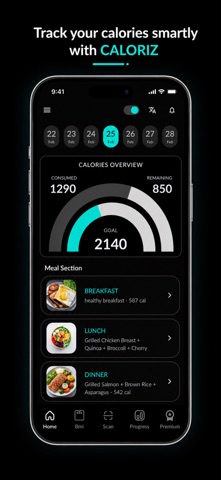 Caloriz - AI Calorie Tracker screenshot