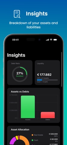 WealthSync - Net Worth Tracker screenshot