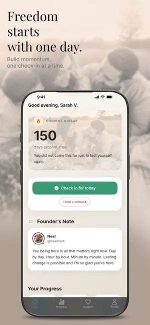 Nova: Sobriety Companion screenshot 1