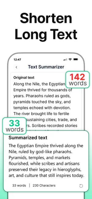 Text Summarizer screenshot 3