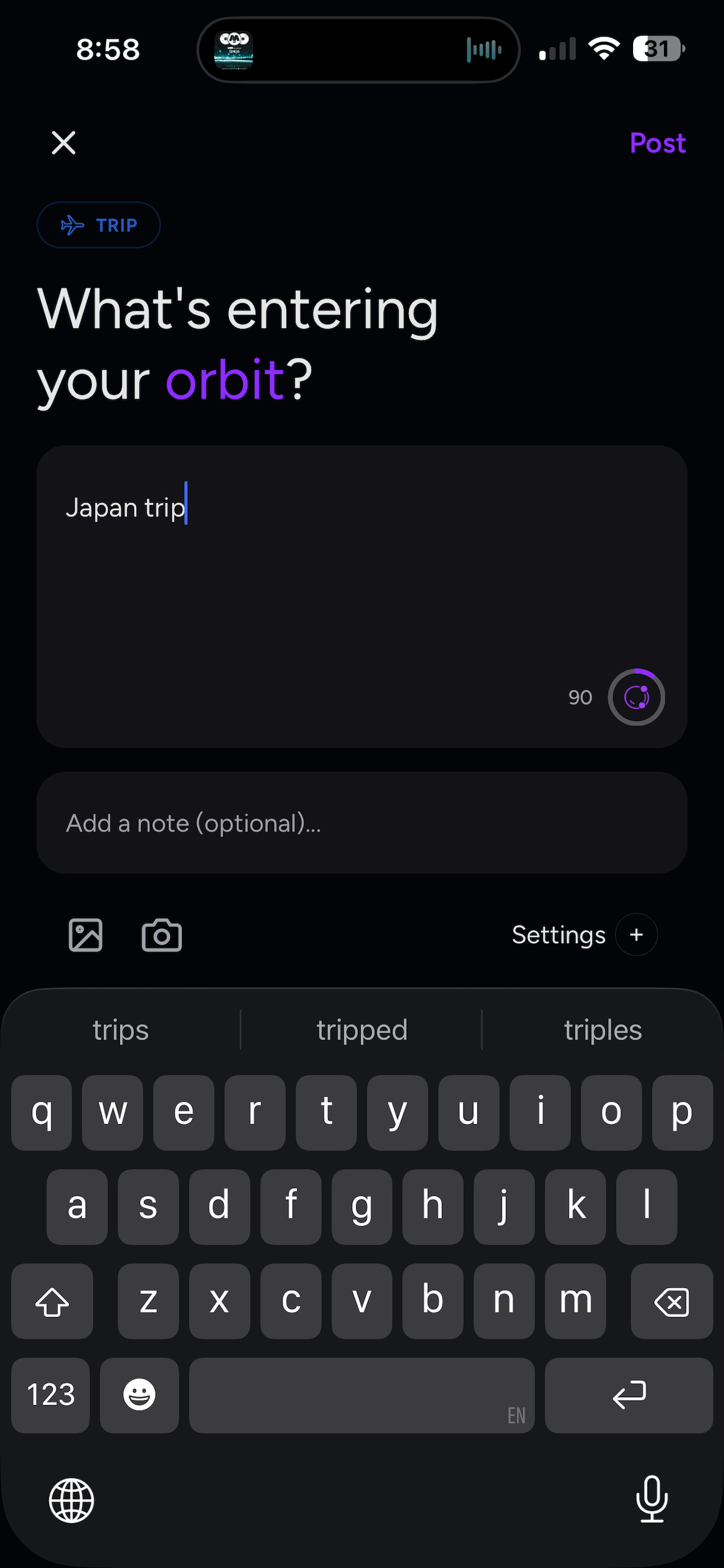 Orbit - reminders and more screenshot 3