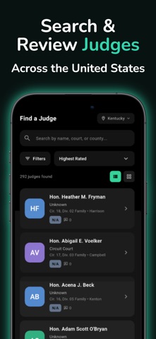 Judge-y iPhone screenshot