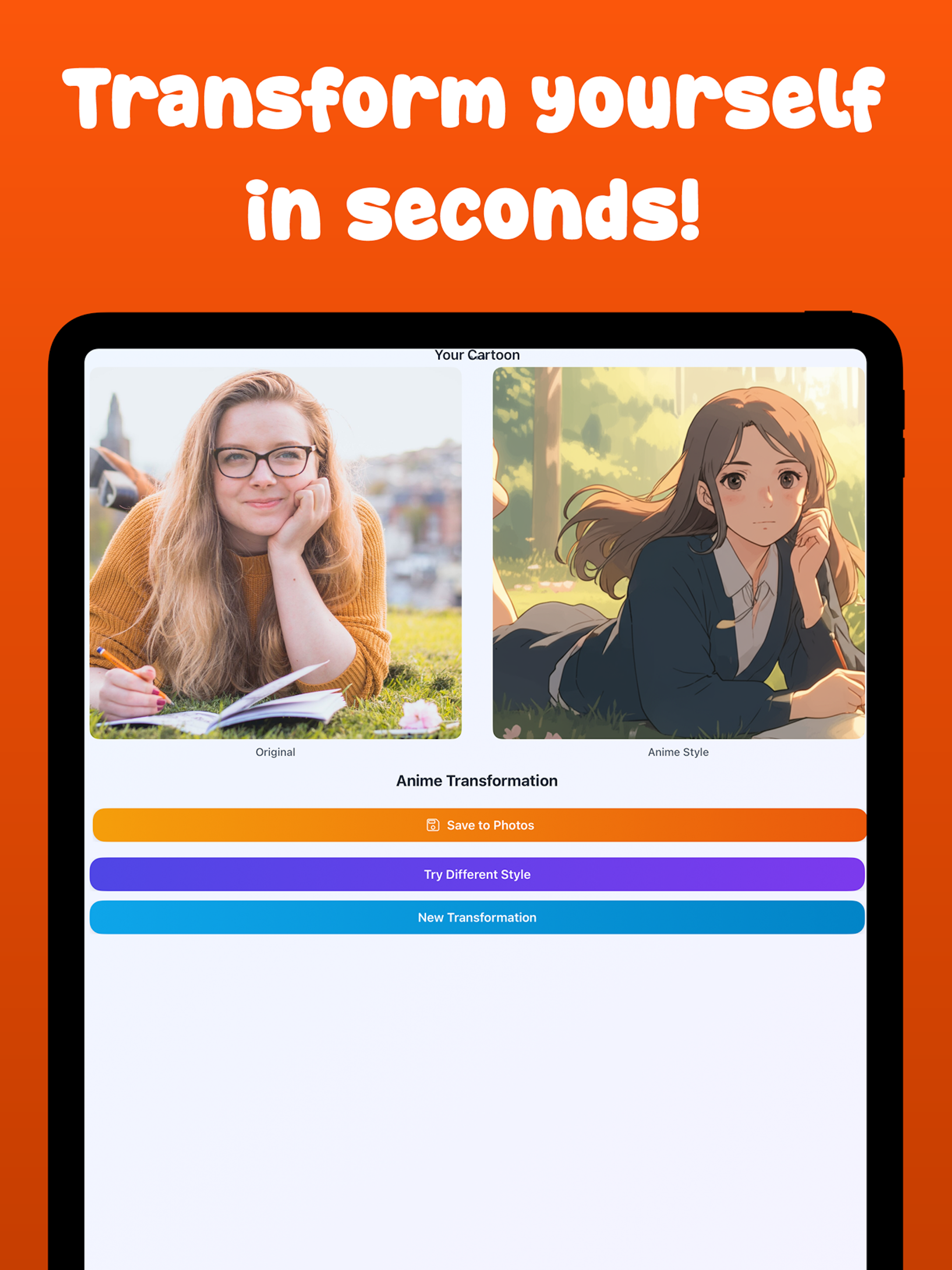 Cartoon Yourself - Toon AI