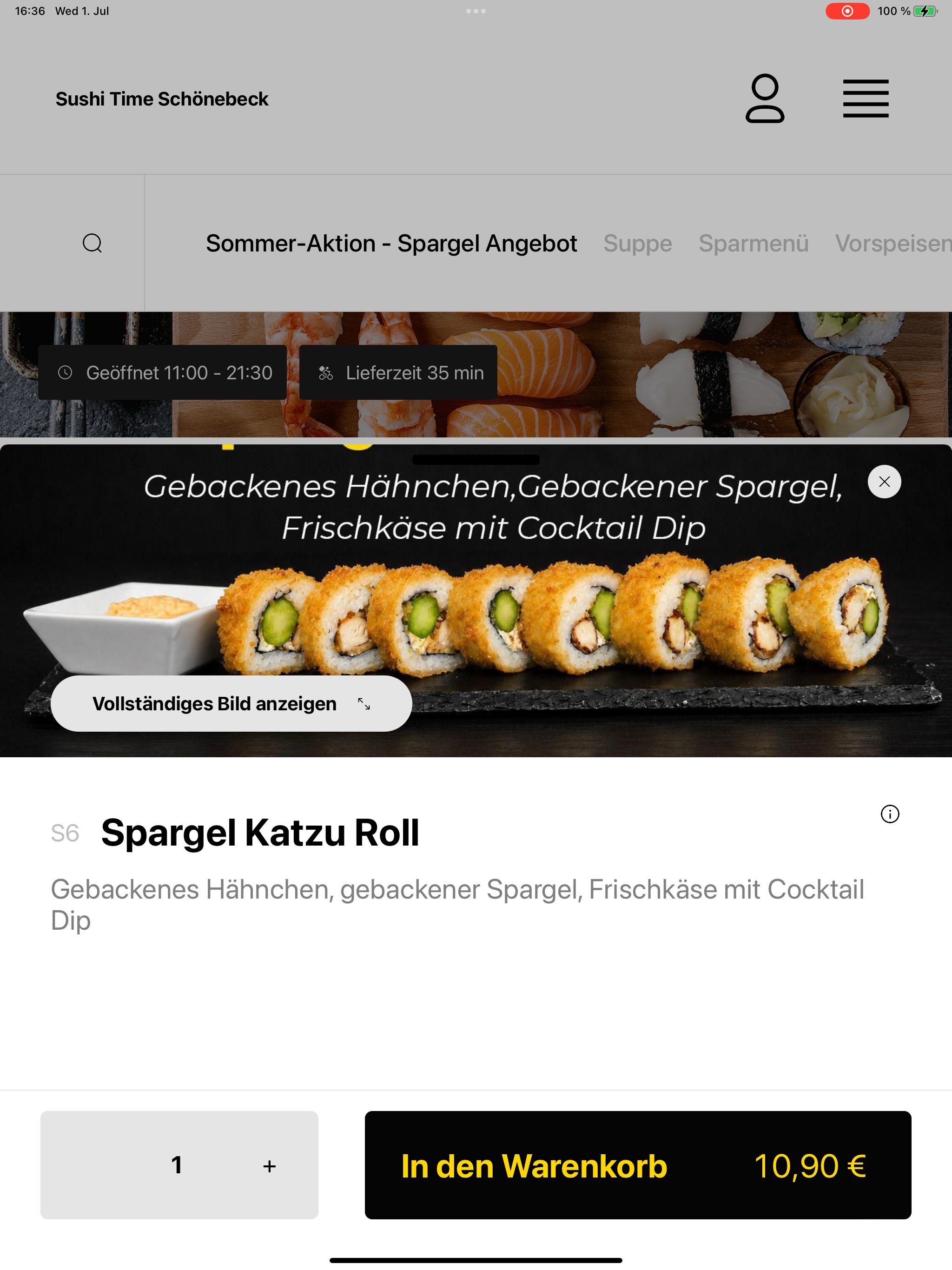 Sushi Time Schönebeck screenshot 16