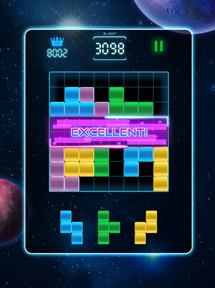 #4. Cyber: Block Puzzle Game (iOS) 由: Small ant limited