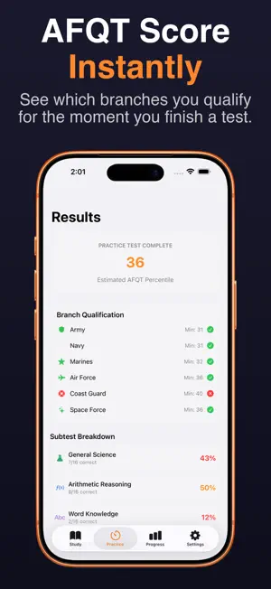 ASVAB: Military Study Guide screenshot 3