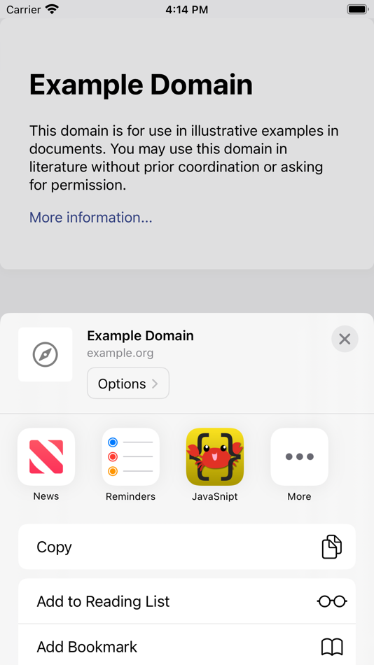 #4. JavaSnipt (macOS) بواسطة: Kyle Nazario