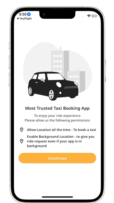 TaxiLino Driver Screenshot