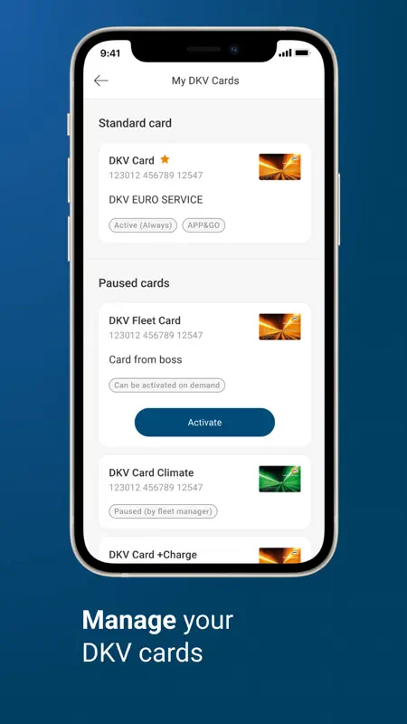 DKV Mobility - Fuel and Charge screenshot 5 of 8