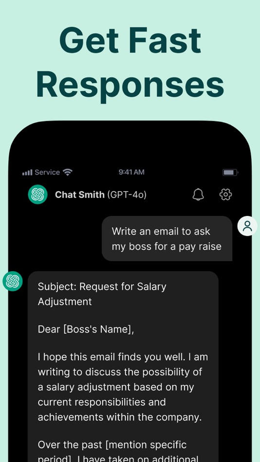 #8. AI Chatbot: AI Chat Smith 5.0 (iOS) 由: Vulcan Labs Company Limited