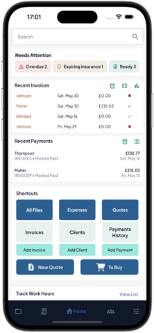 Virgol Invoicing for Tradesmen screenshot