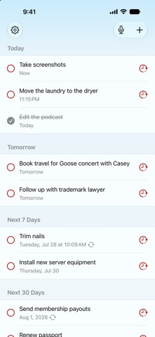 Unforgetful: Never Lose a Task screenshot 3