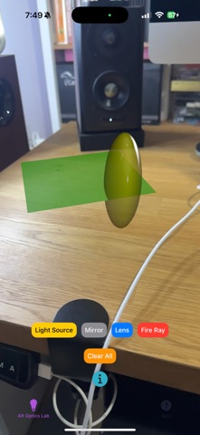 EGK OpticEx AR screenshot