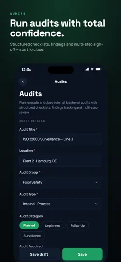 Скриншот QEHS Ethos на iPhone 4