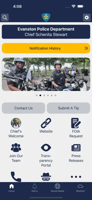 Evanston Police Department IL screenshot 1