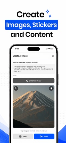 ZYNC: AI Chat & Communities iPhone screenshot