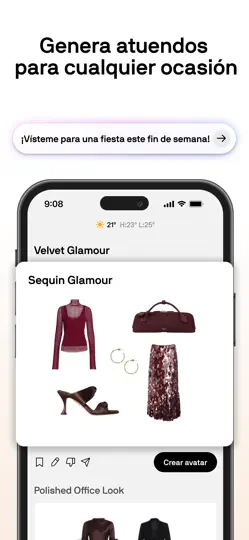 Captura de pantalla de Alta Daily: Digital AI Closet en iPhone 2