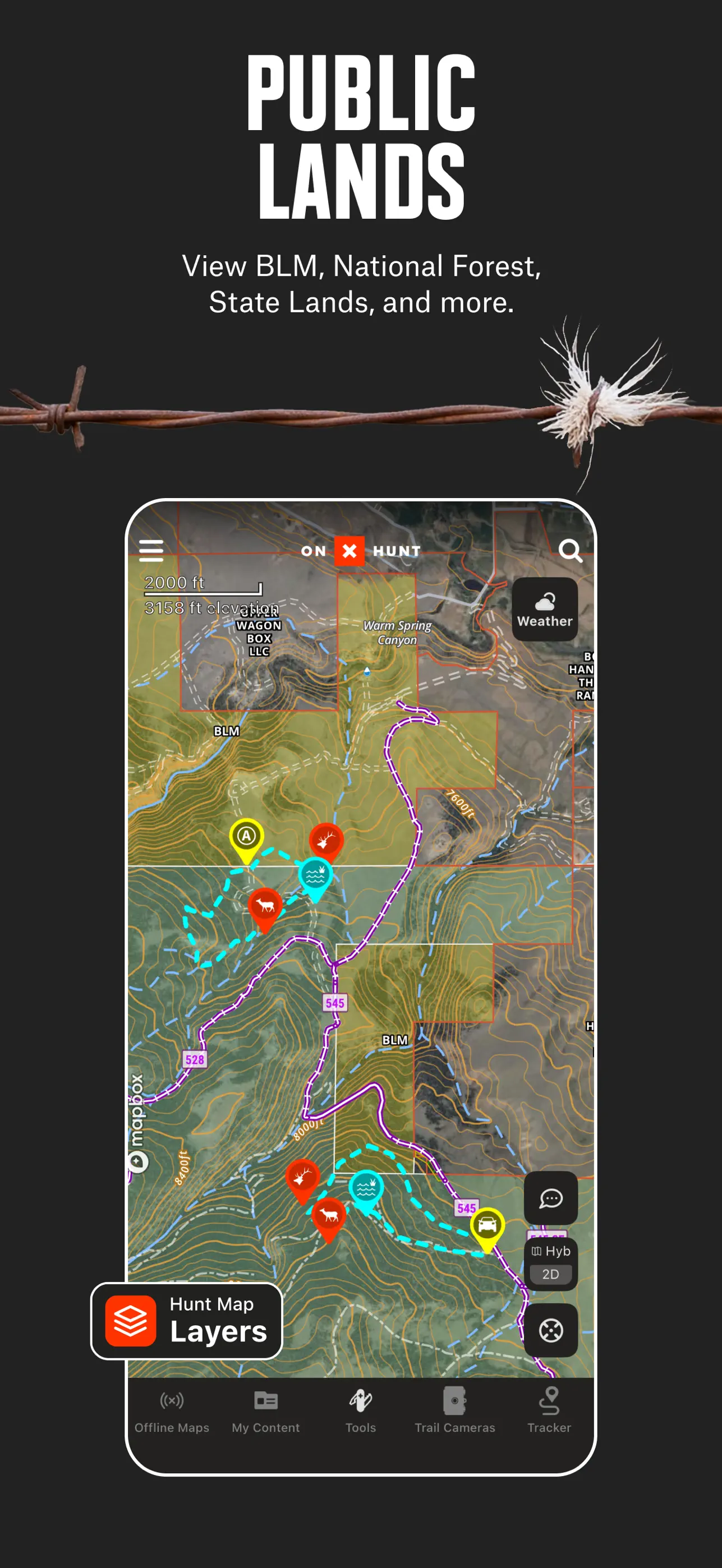 onX Hunt: GPS Hunting Maps screenshot 3