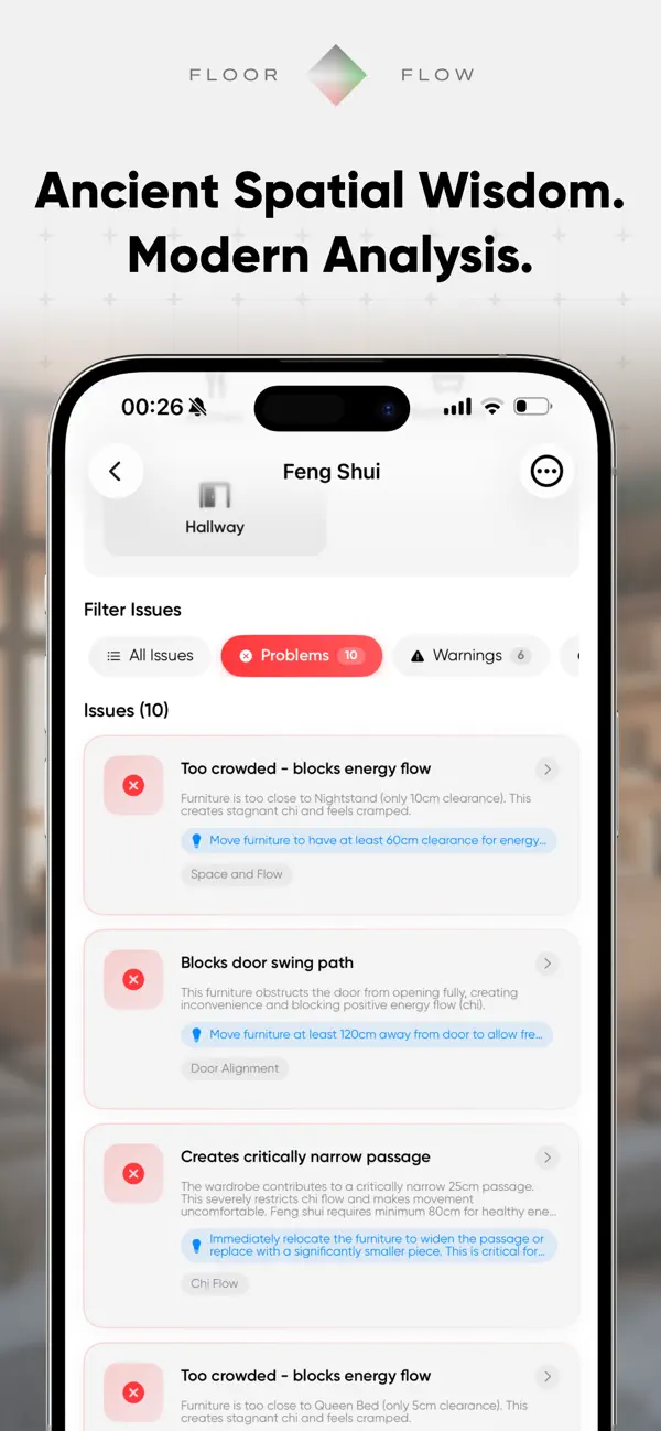 Screenshot #3 pour FloorFlow - Feng Shui Planner