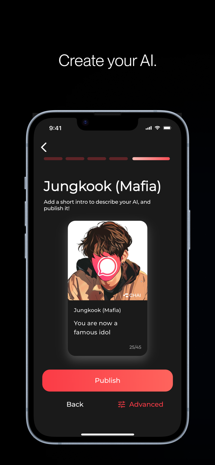 CHAI: Social AI Platform- Chat screenshot 4