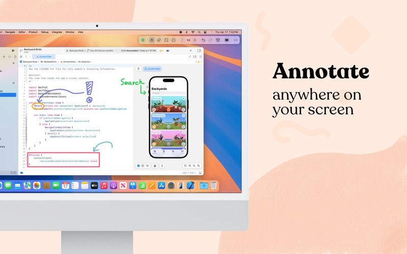Screenboard: Draw on Screen app screenshot