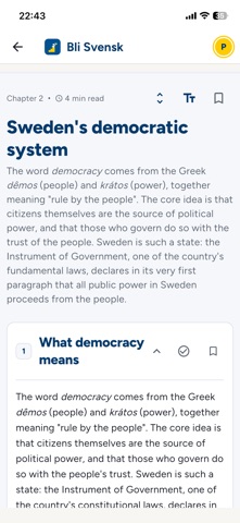 Bli Svensk: Citizenship Test Screenshot 6 of 10