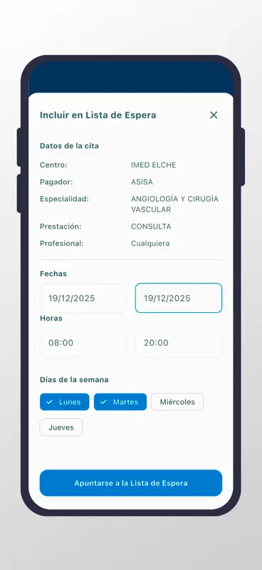IMED Hospitales screenshot 8 of 10