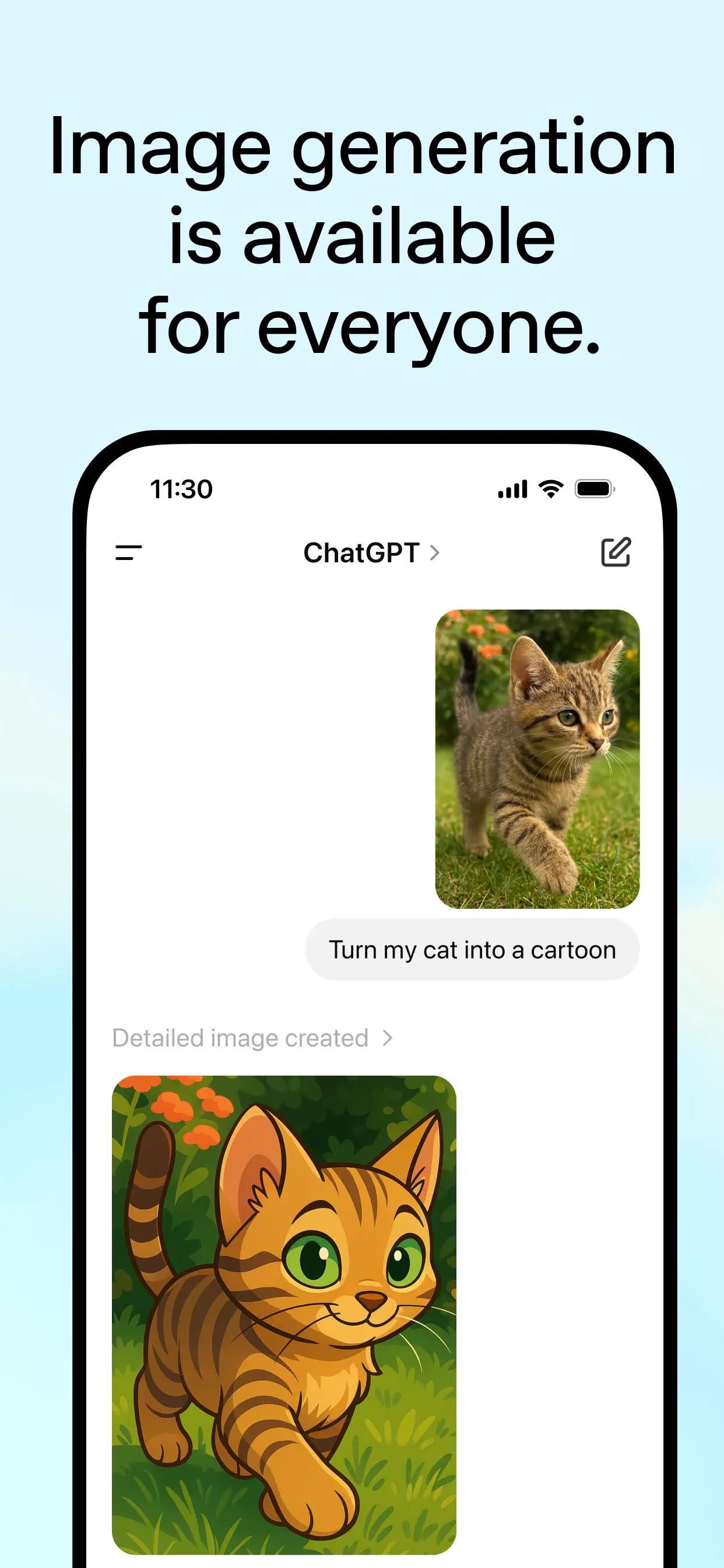 ChatGPT screenshot 1
