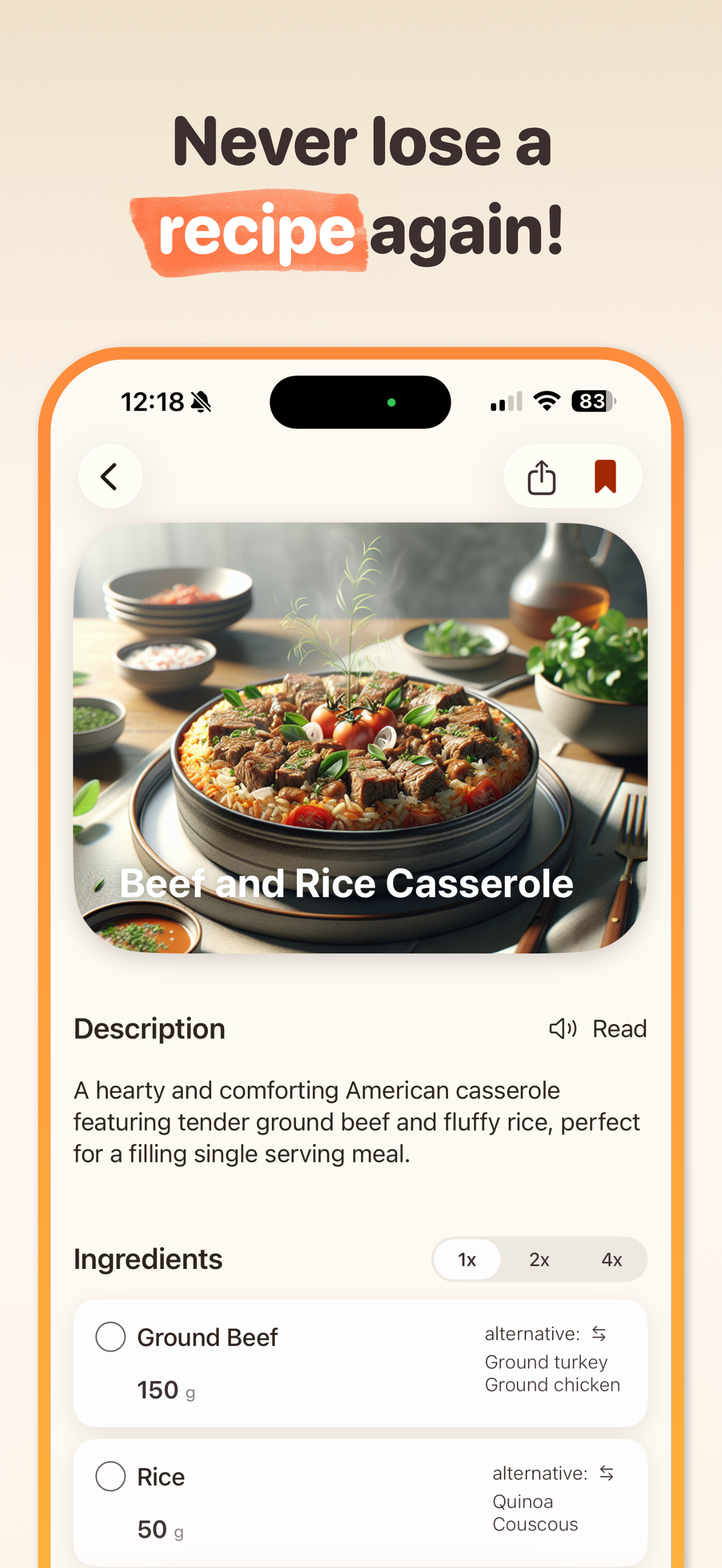 Recipe Keeper - ReciPics screenshot 3