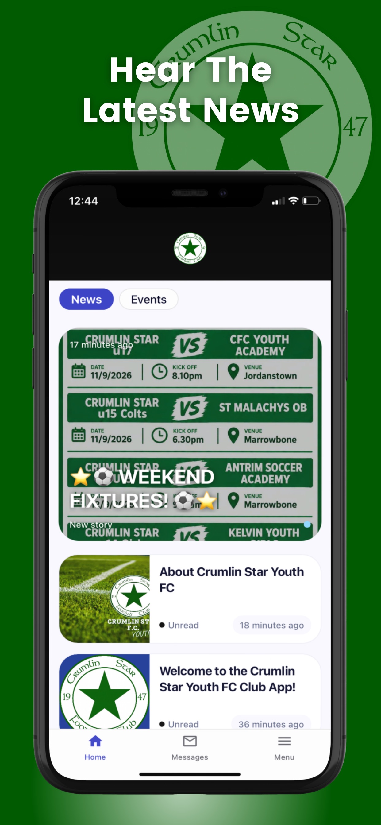 Screenshot 2 of Crumlin Star Youth FC