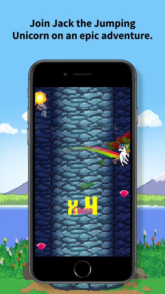 #1. Jack the Jumping Unicorn (iOS) 由: CHRISTIAN ANDREAS DR. TECHN. KONCILIA