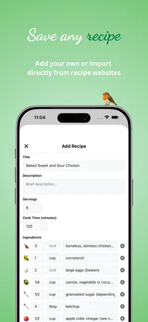 Robin's Meal Planner screenshot 3