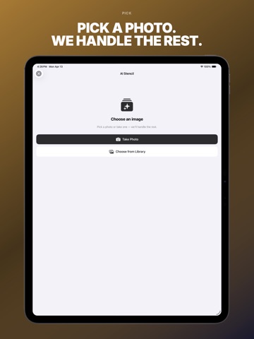Tattoo Stencil Maker: IQ iPad screenshot
