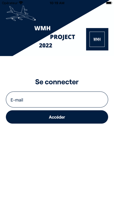 WMH Project App Screenshot
