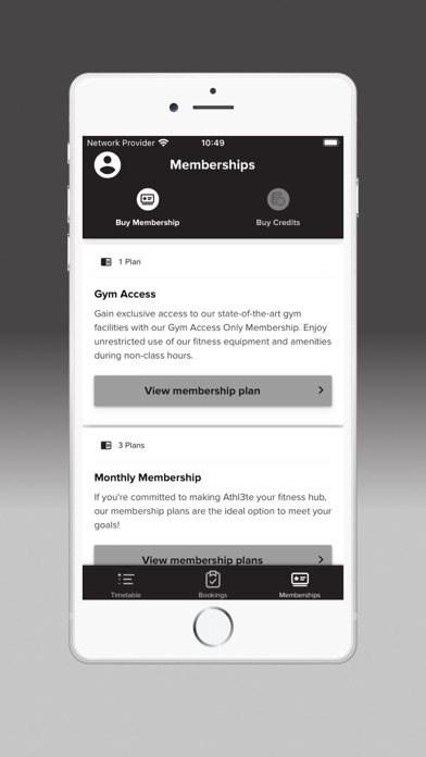 Athlete Fitness Screenshot
