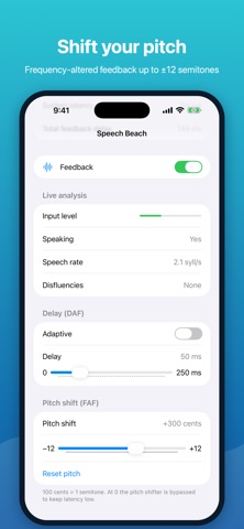 Speech Beach: Fluency Practice screenshot 1