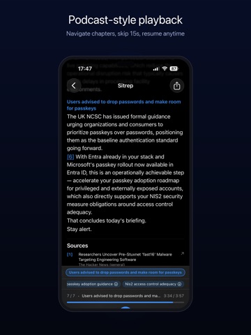 CISO Briefing ipad screenshot 4