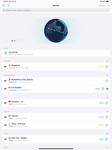 App screenshot