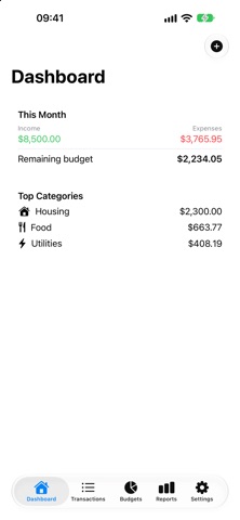 Domowy: Budget & Expenses screenshot 1