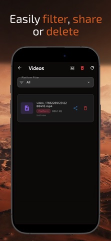 Mars Video: Video Archive screenshot