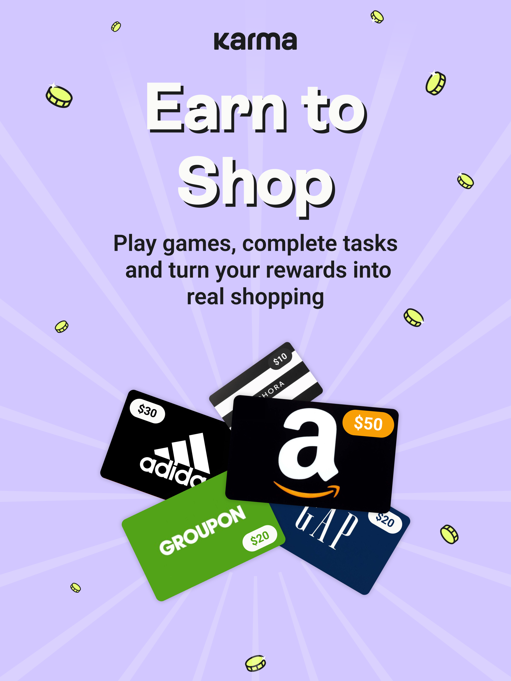 Karma: Earn & Shop