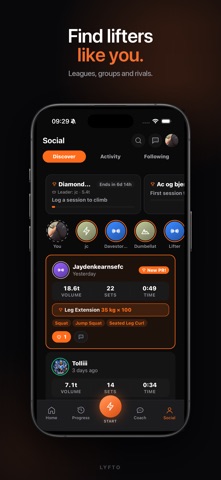 Lyfto - Workout Tracker & Log Screenshot 7 of 8