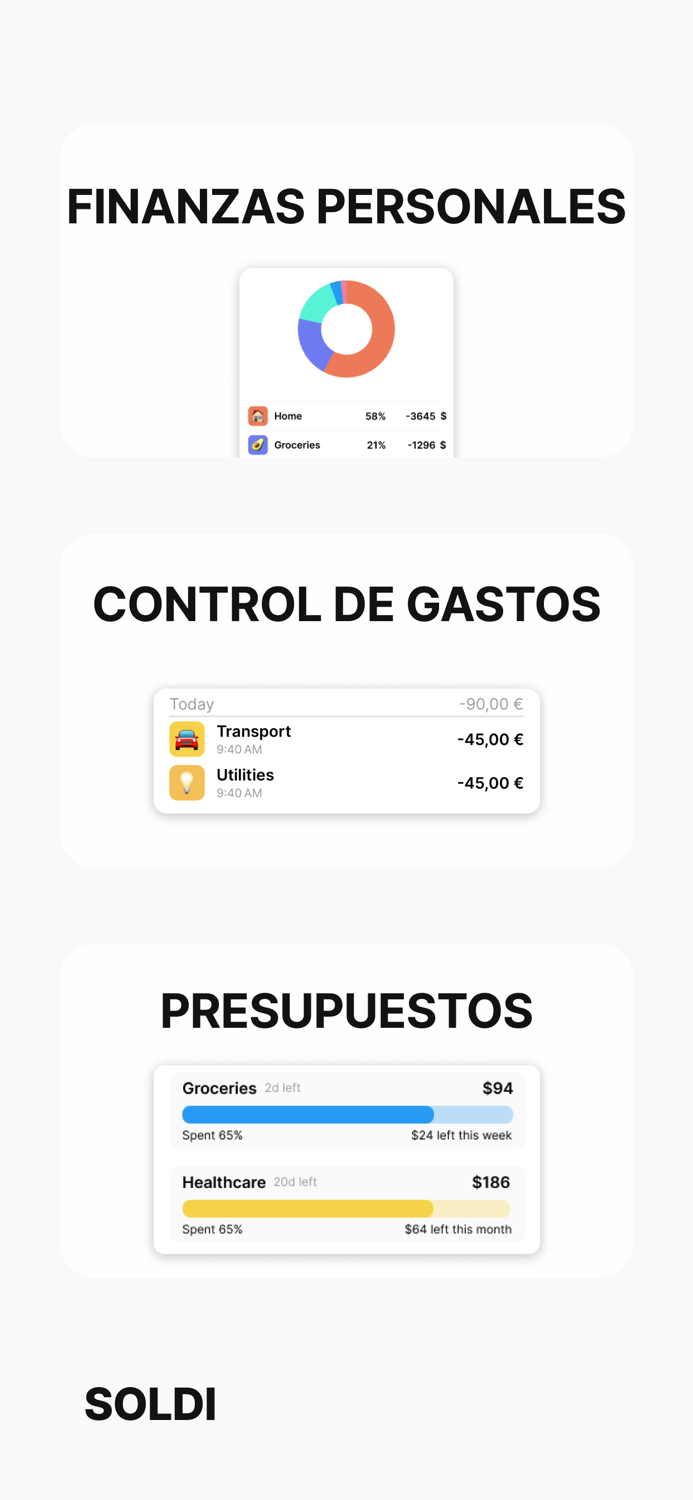 Soldi - Finanzas Personales