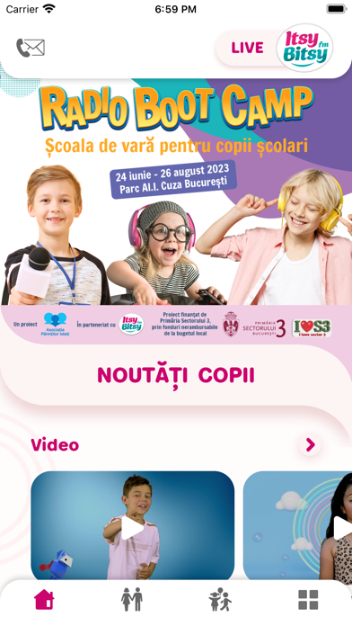 Screenshot #1 pour Itsy Bitsy FM